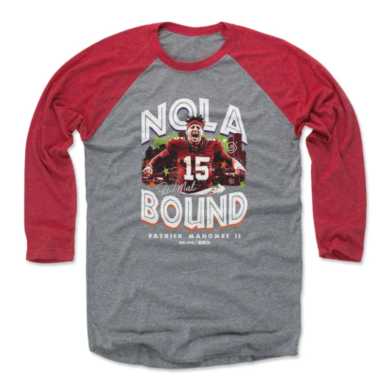 Patrick Mahomes Kansas City NOLA Bound WHT sold by 500 Level