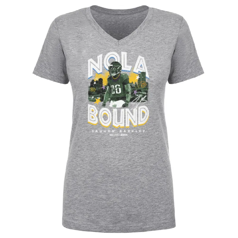 Saquon Barkley Philadelphia NOLA Bound WHT sold by 500 Level