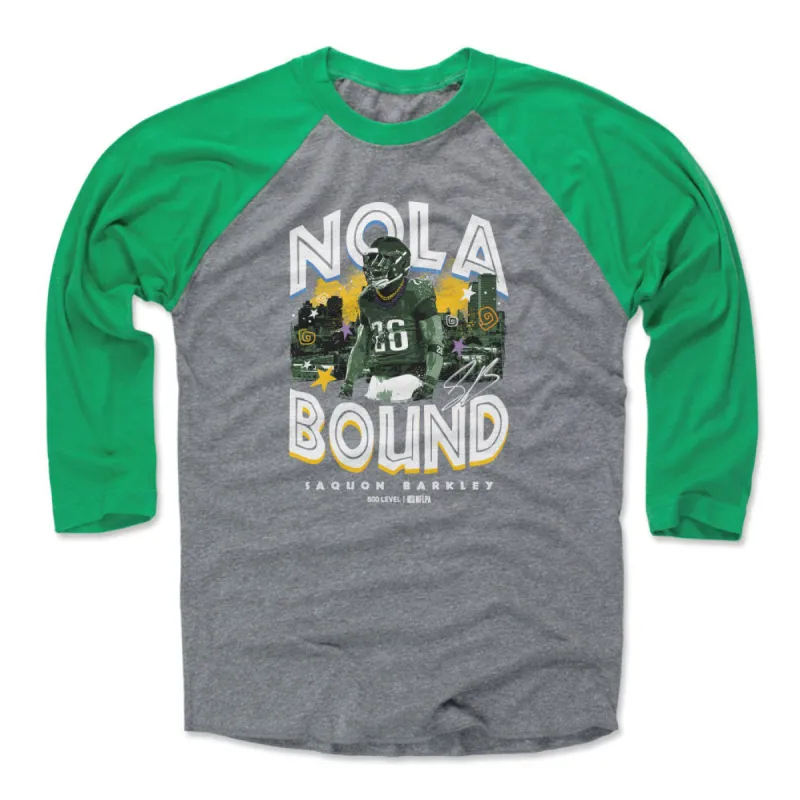 Saquon Barkley Philadelphia NOLA Bound WHT sold by 500 Level