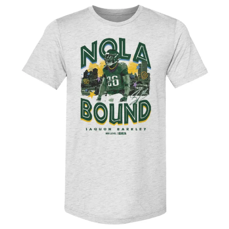 Saquon Barkley Philadelphia NOLA Bound sold by 500 Level