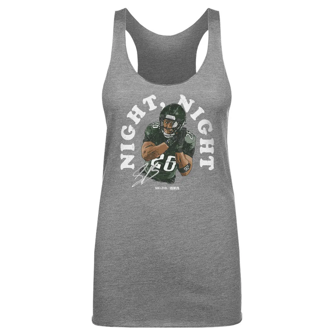 Saquon Barkley Philadelphia Night Night WHT sold by 500 Level