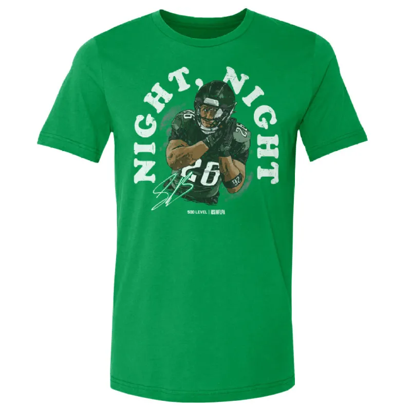 Saquon Barkley Philadelphia Night Night WHT sold by 500 Level