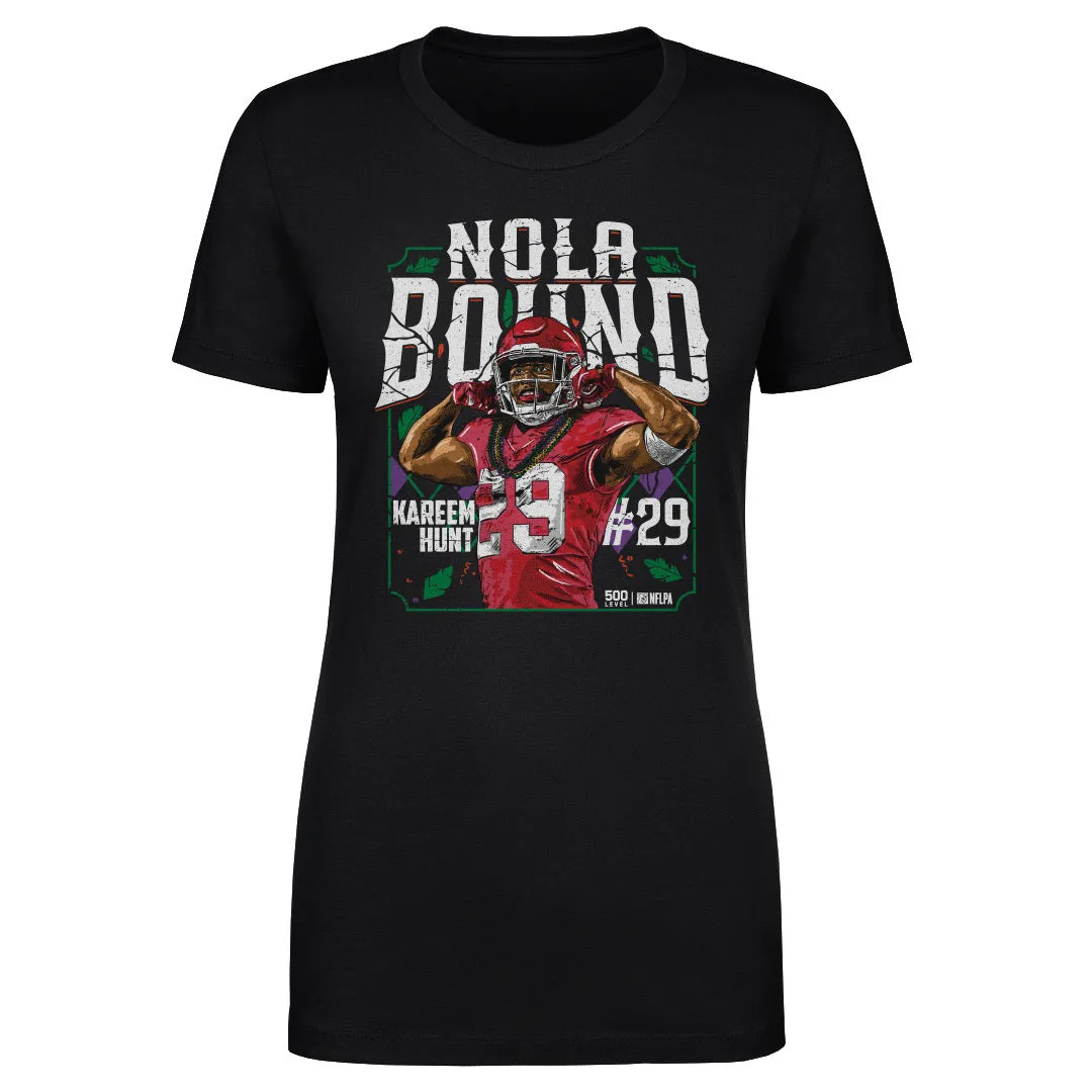 Kareem Hunt Kansas City NOLA Bound WHT sold by 500 Level product image thumbnail 2