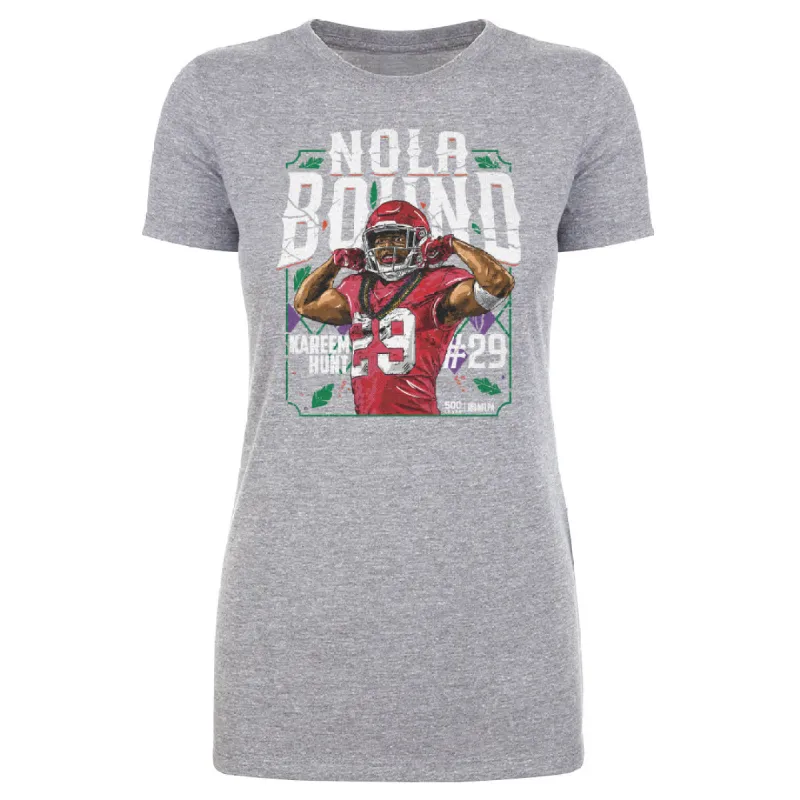 Kareem Hunt Kansas City NOLA Bound WHT sold by 500 Level