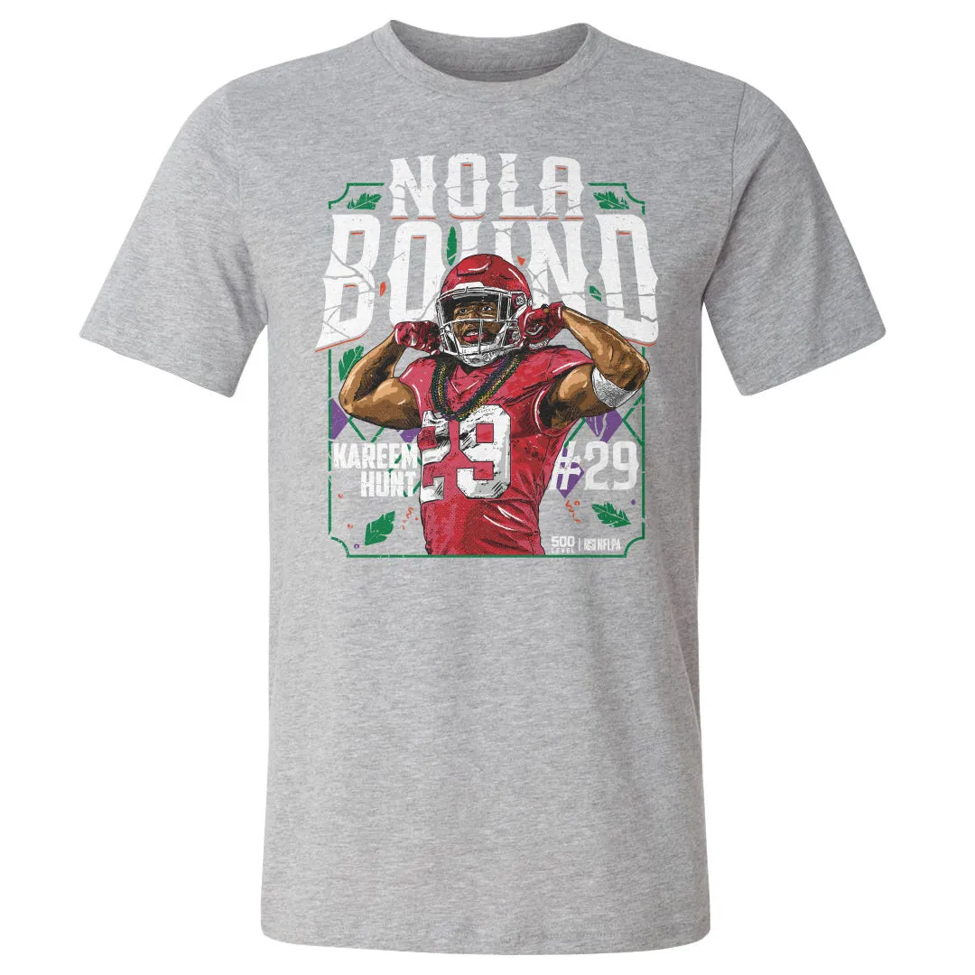 Kareem Hunt Kansas City NOLA Bound WHT sold by 500 Level