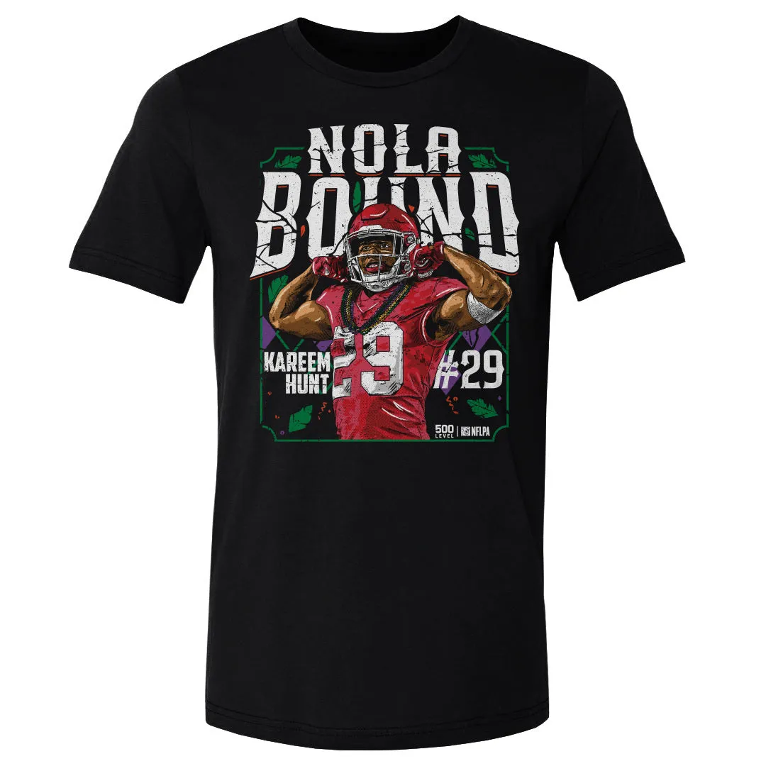 Kareem Hunt Kansas City NOLA Bound WHT sold by 500 Level product image thumbnail 2