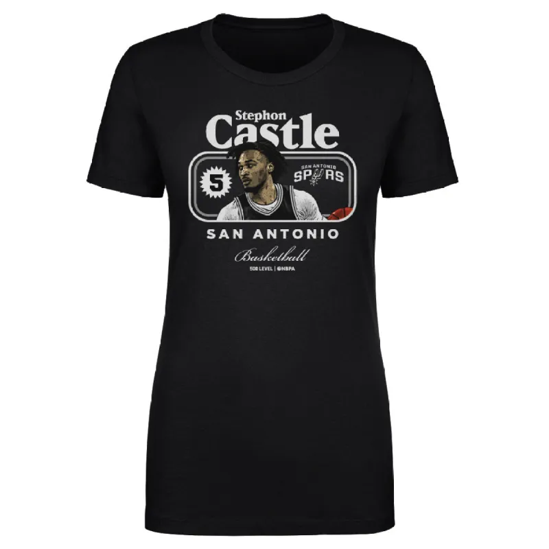 Stephon Castle San Antonio Spurs Cover WHT sold by 500 Level
