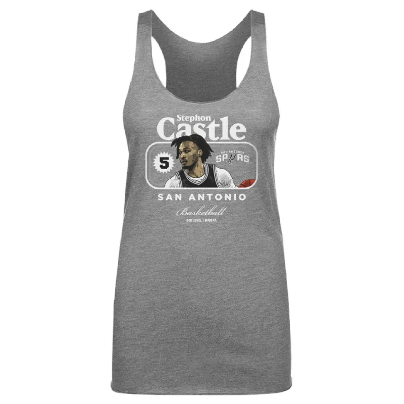 Stephon Castle San Antonio Spurs Cover WHT sold by 500 Level