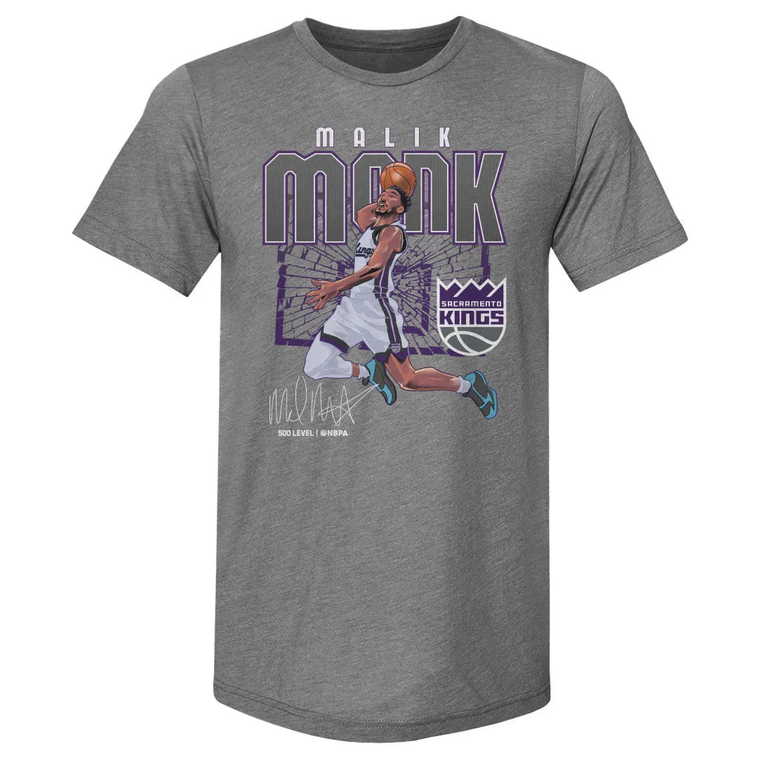 Malik Monk Sacramento Kings Shattered WHT sold by 500 Level