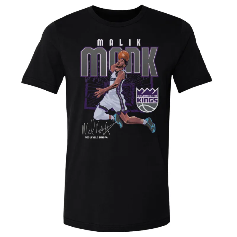 Malik Monk Sacramento Kings Shattered WHT sold by 500 Level