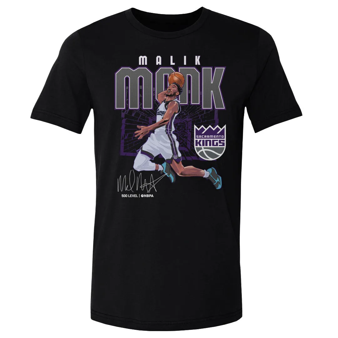 Malik Monk Sacramento Kings Shattered WHT sold by 500 Level