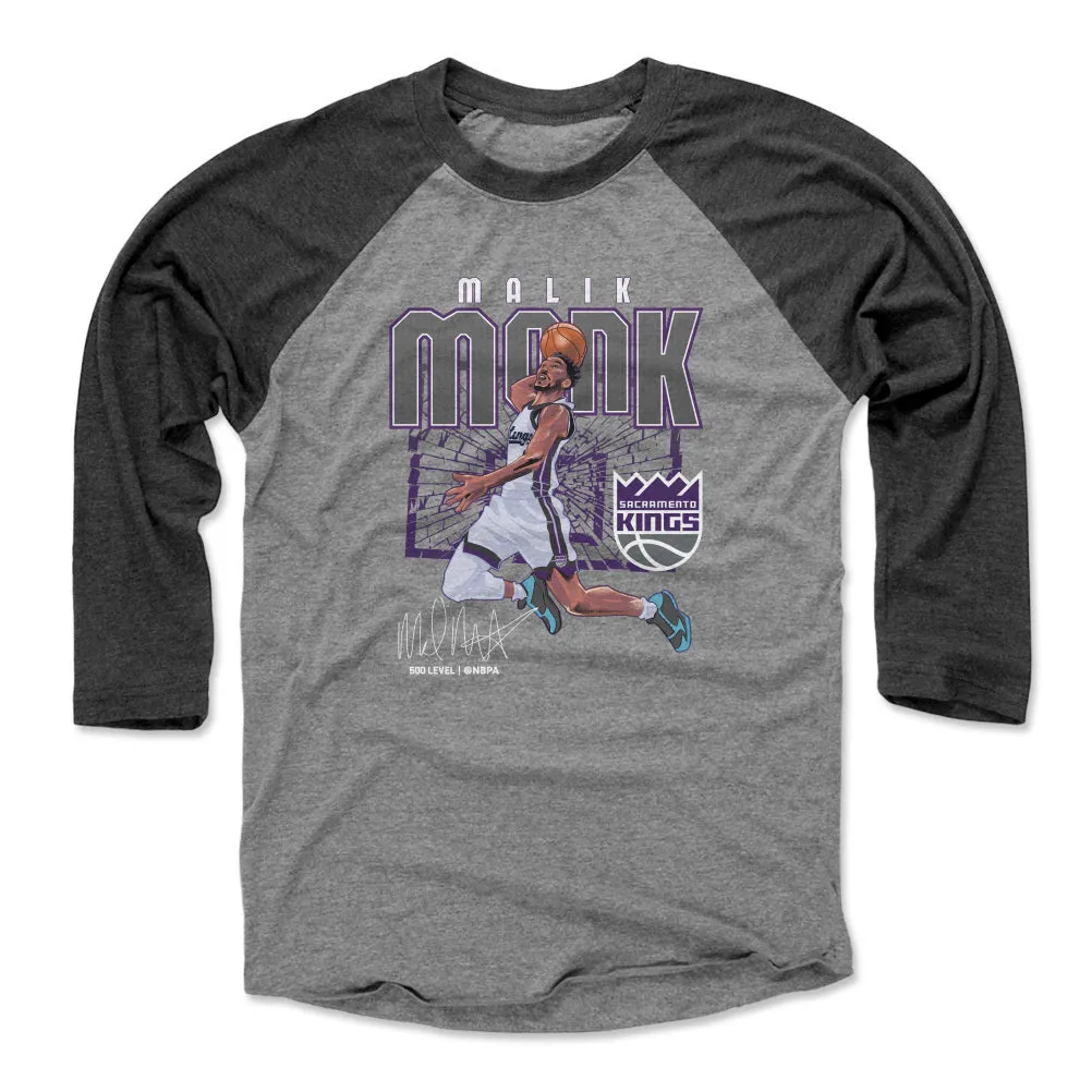 Malik Monk Sacramento Kings Shattered WHT sold by 500 Level