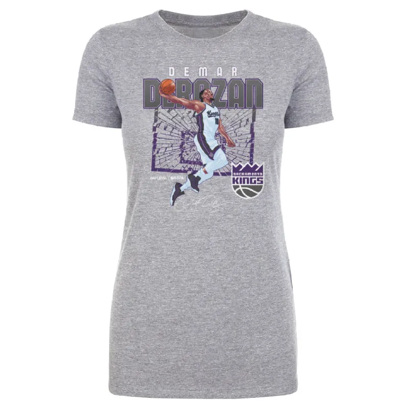 DeMar DeRozan Sacramento Kings Shattered WHT sold by 500 Level
