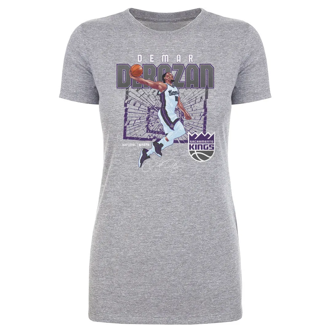 DeMar DeRozan Sacramento Kings Shattered WHT sold by 500 Level