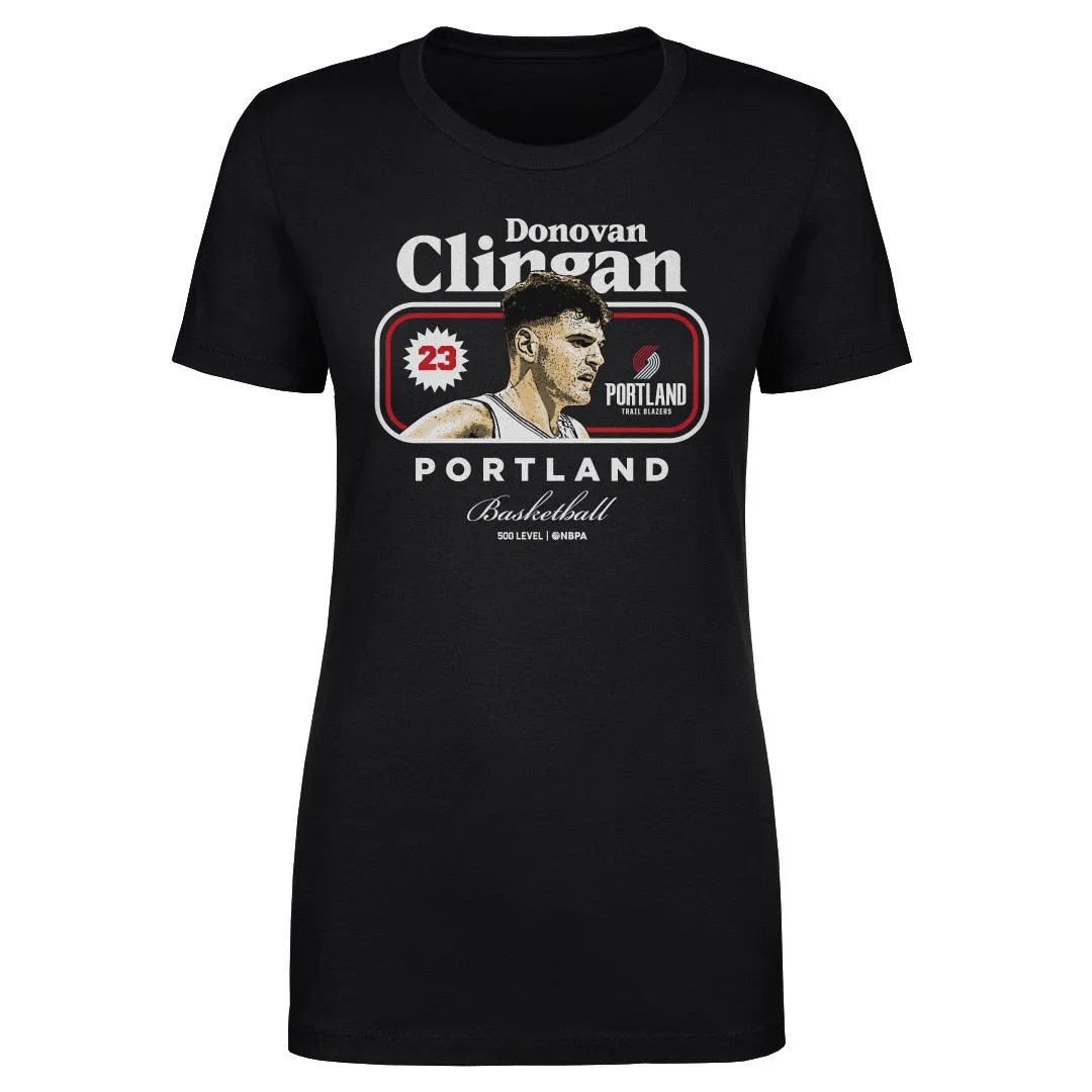 Donovan Clingan Portland Trail Blazers Cover WHT sold by 500 Level product image thumbnail 2