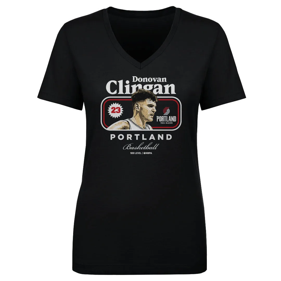 Donovan Clingan Portland Trail Blazers Cover WHT sold by 500 Level product image thumbnail 2