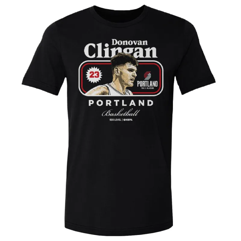 Donovan Clingan Portland Trail Blazers Cover WHT sold by 500 Level