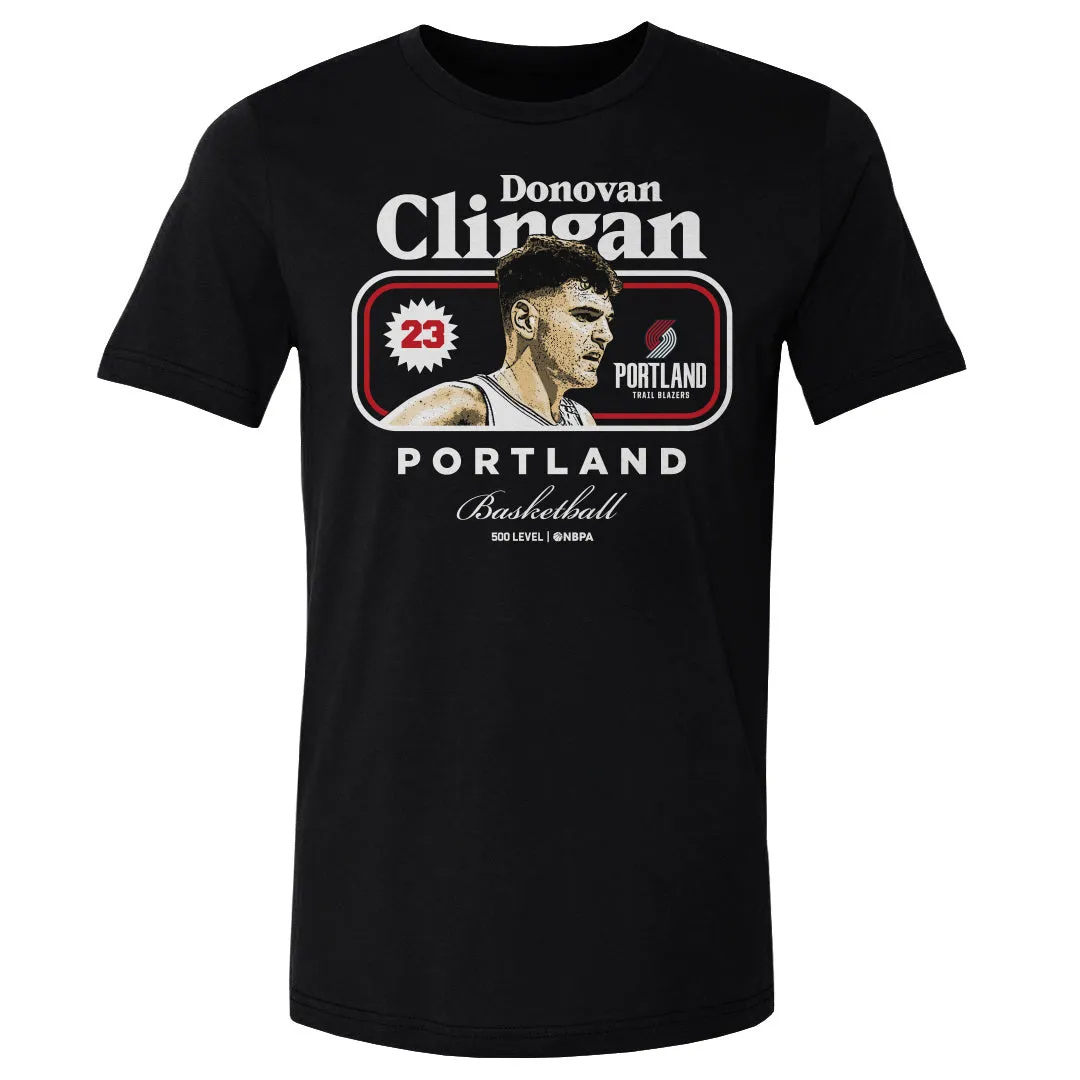 Donovan Clingan Portland Trail Blazers Cover WHT sold by 500 Level