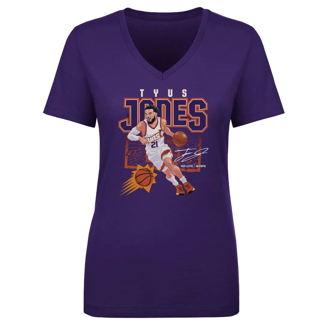 Tyus Jones Phoenix Suns Shattered WHT sold by 500 Level