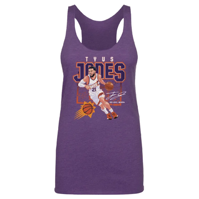 Tyus Jones Phoenix Suns Shattered WHT sold by 500 Level