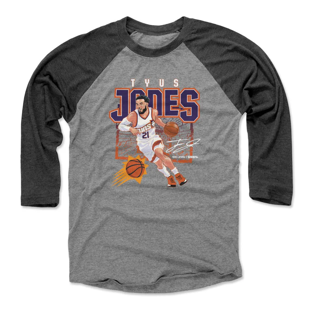 Tyus Jones Phoenix Suns Shattered WHT sold by 500 Level