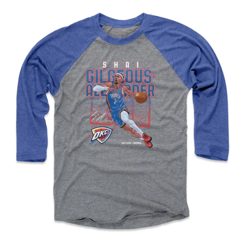 Shai Gilgeous-Alexander Oklahoma City Thunder Shattered WHT sold by 500 Level