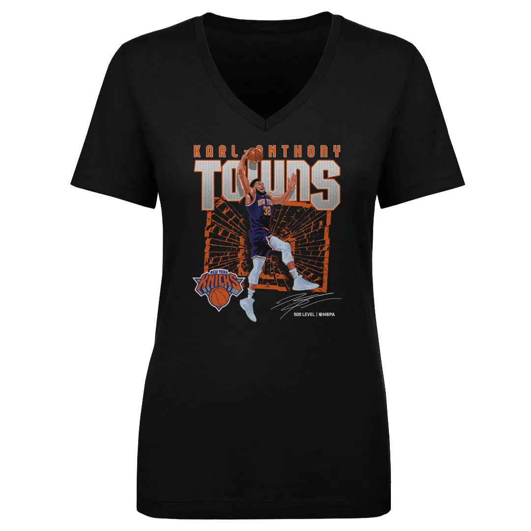 Karl-Anthony Towns New York Knicks Shattered WHT sold by 500 Level product image thumbnail 3