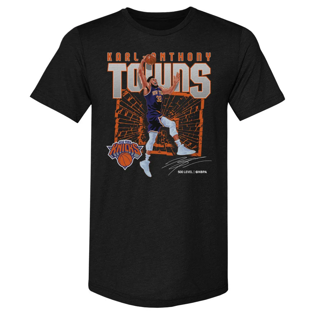 Karl-Anthony Towns New York Knicks Shattered WHT sold by 500 Level product image thumbnail 2
