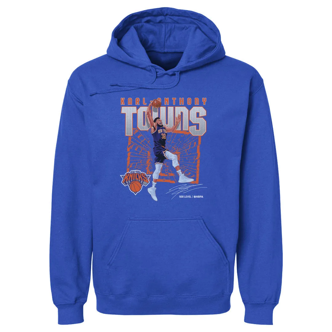 Karl-Anthony Towns New York Knicks Shattered WHT sold by 500 Level product image thumbnail 2