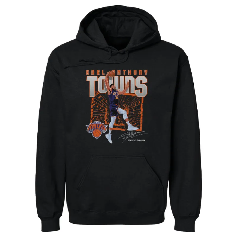 Karl-Anthony Towns New York Knicks Shattered WHT sold by 500 Level