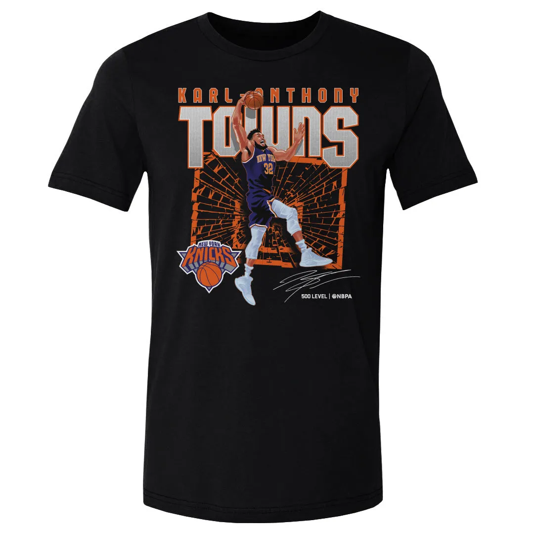 Karl-Anthony Towns New York Knicks Shattered WHT sold by 500 Level product image thumbnail 3
