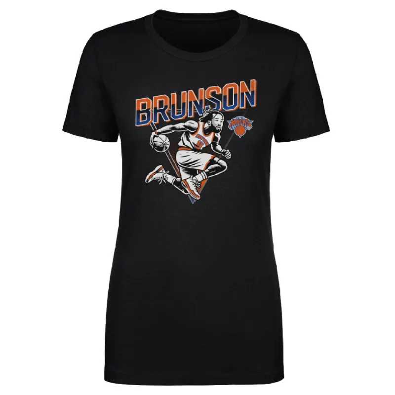 Jalen Brunson New York Knicks Triangle WHT sold by 500 Level