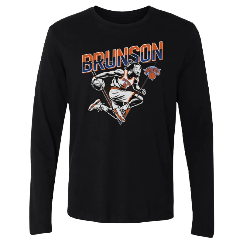 Jalen Brunson New York Knicks Triangle WHT sold by 500 Level