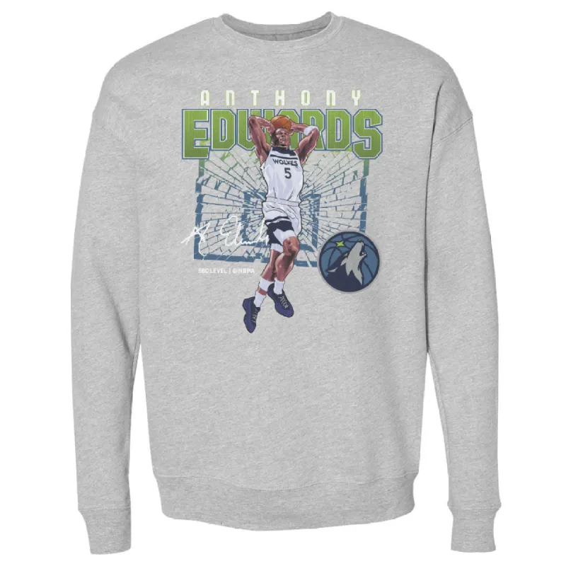 Anthony Edwards Minnesota Timberwolves Shattered WHT sold by 500 Level