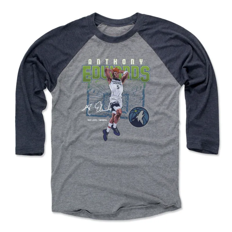 Anthony Edwards Minnesota Timberwolves Shattered WHT sold by 500 Level