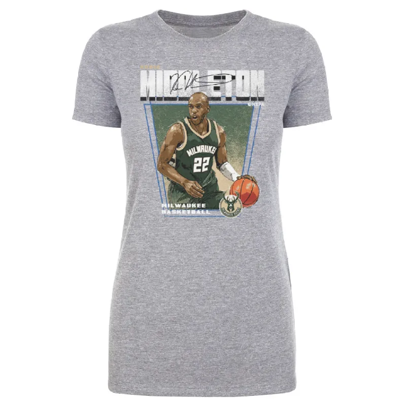 Khris Middleton Milwaukee Bucks Premiere WHT sold by 500 Level