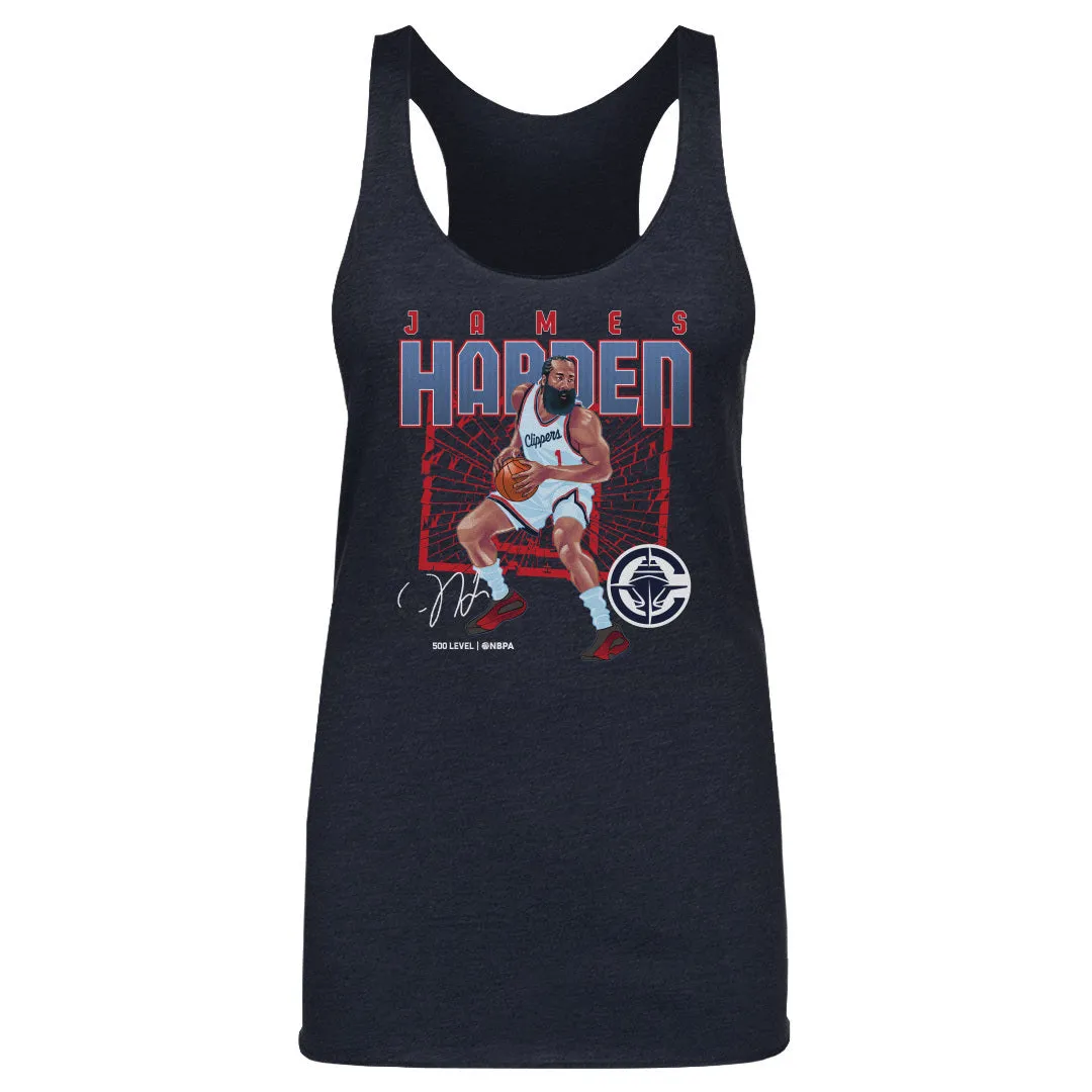 James Harden Los Angeles Clippers Shattered WHT sold by 500 Level product image thumbnail 2