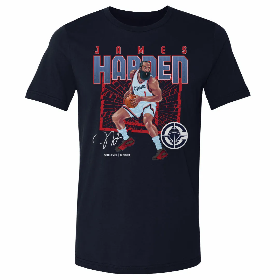 James Harden Los Angeles Clippers Shattered WHT sold by 500 Level product image thumbnail 2