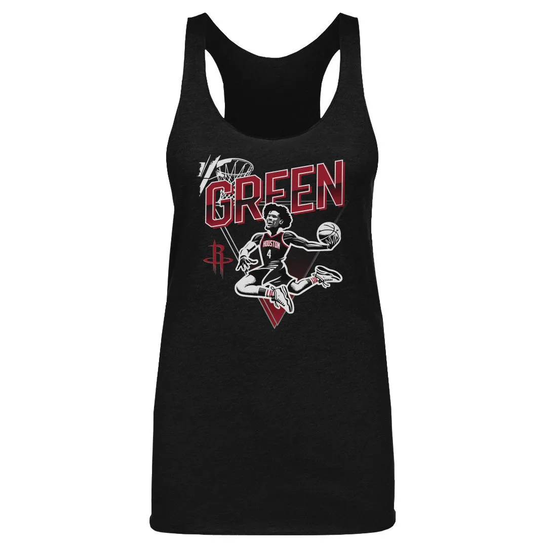 Jalen Green Houston Rockets Triangle WHT sold by 500 Level