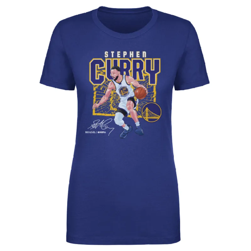Steph Curry Golden State Warriors Shattered WHT sold by 500 Level