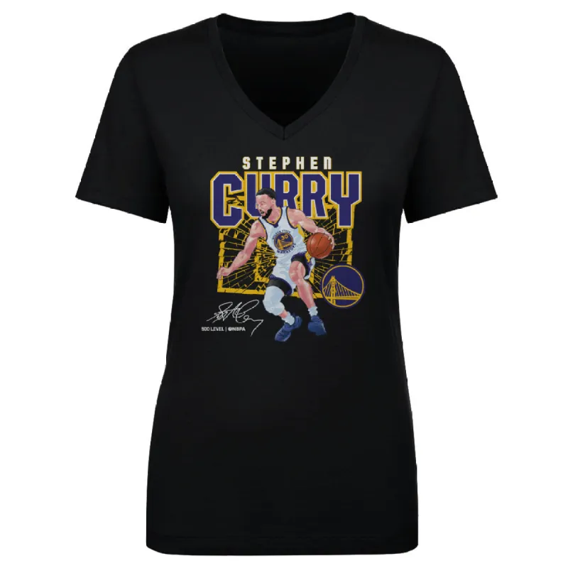 Steph Curry Golden State Warriors Shattered WHT sold by 500 Level