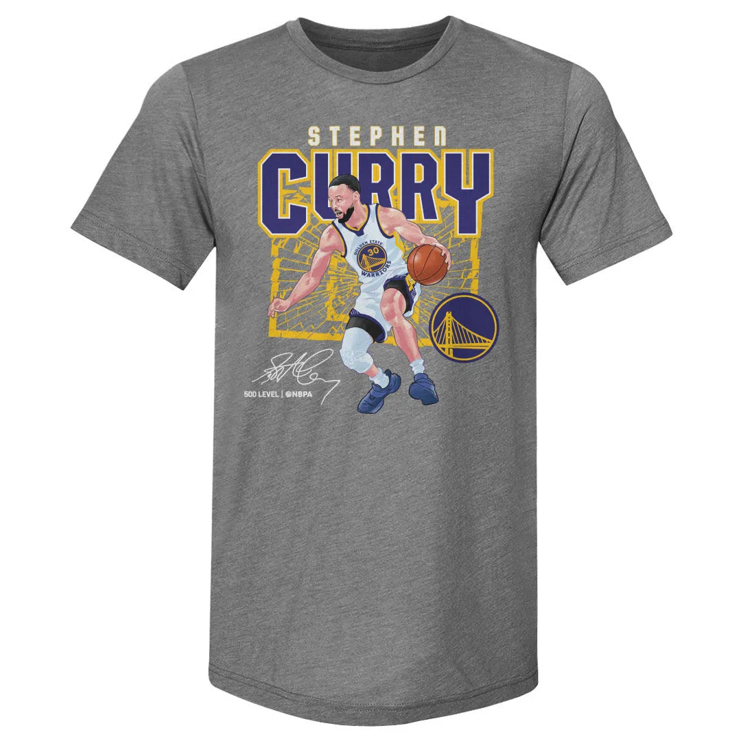Steph Curry Golden State Warriors Shattered WHT sold by 500 Level product image thumbnail 3