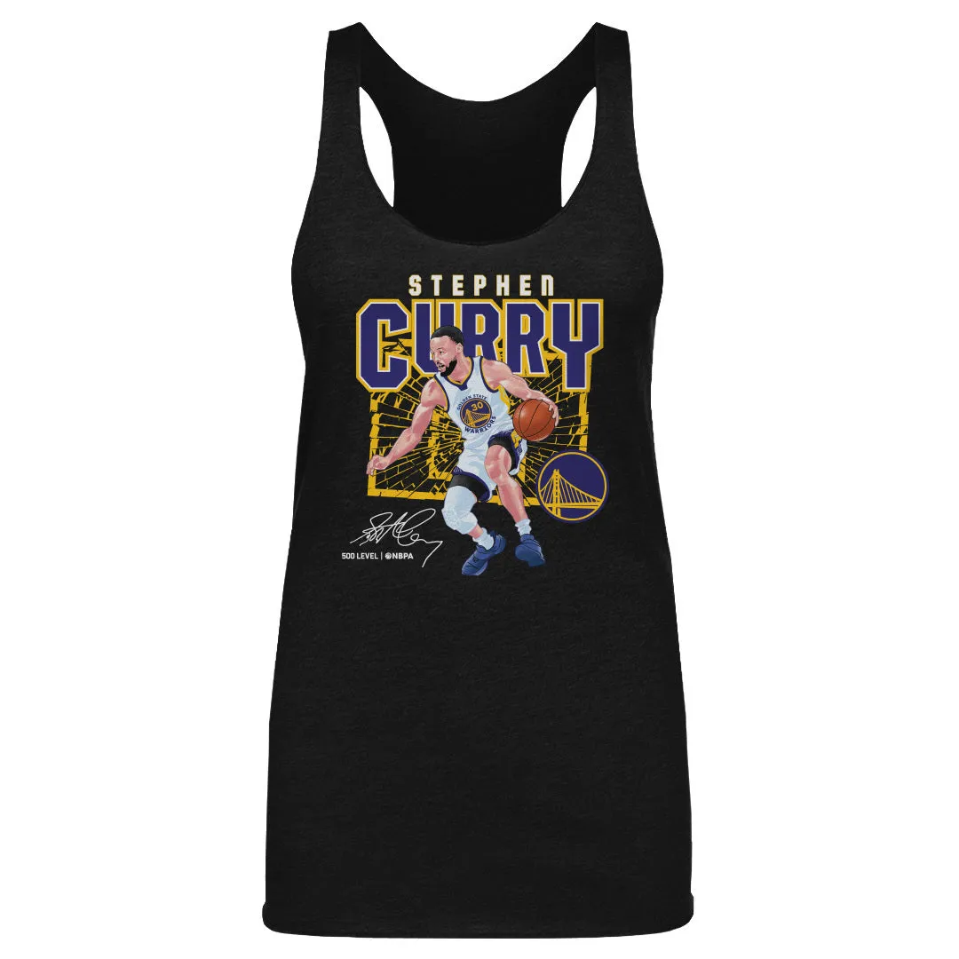 Steph Curry Golden State Warriors Shattered WHT sold by 500 Level