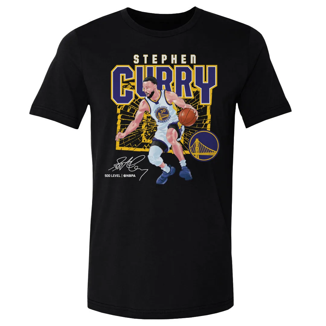 Steph Curry Golden State Warriors Shattered WHT sold by 500 Level