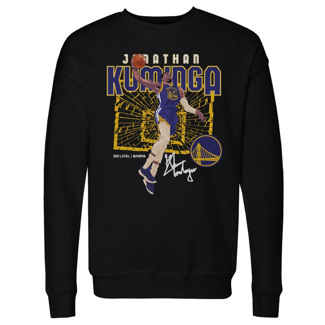 Jonathan Kuminga Golden State Warriors Shattered WHT sold by 500 Level product image thumbnail 2