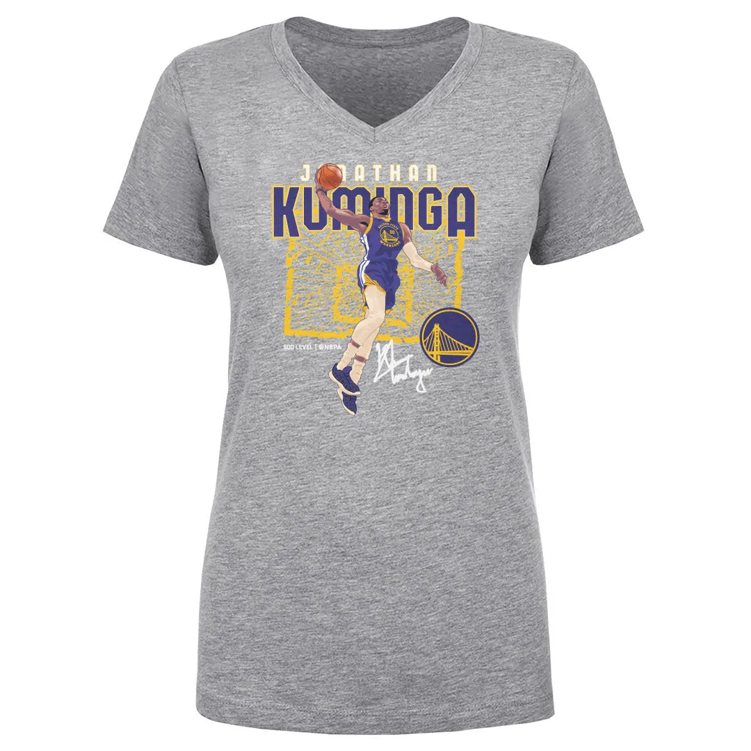 Jonathan Kuminga Golden State Warriors Shattered WHT sold by 500 Level product image thumbnail 3