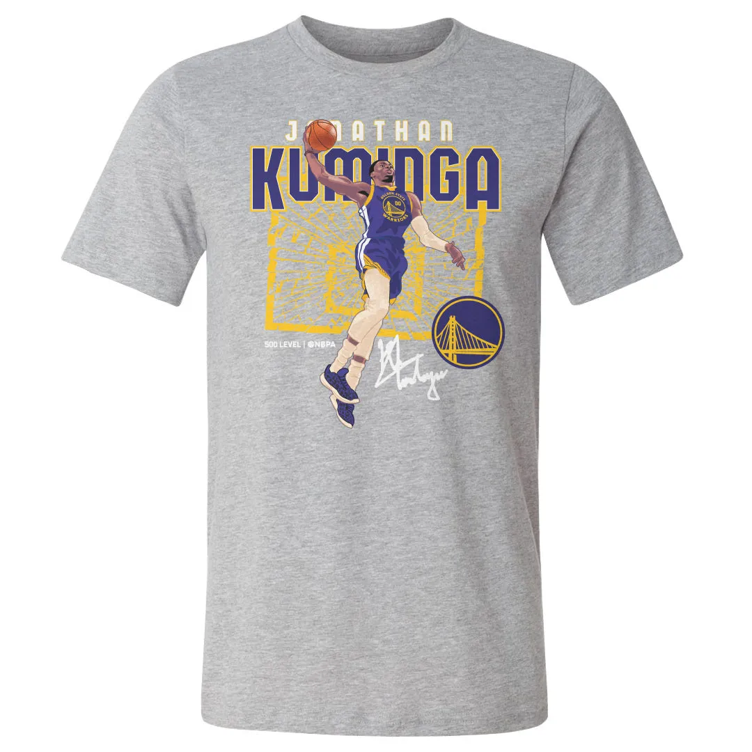 Jonathan Kuminga Golden State Warriors Shattered WHT sold by 500 Level product image thumbnail 3