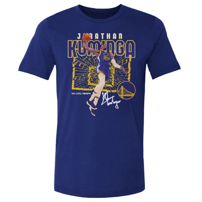 Jonathan Kuminga Golden State Warriors Shattered WHT sold by 500 Level