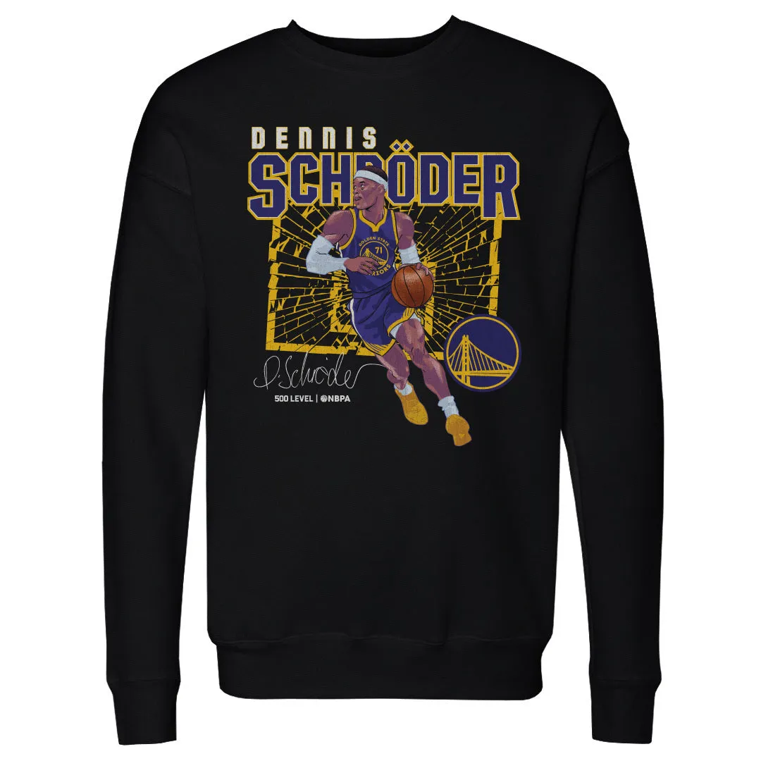Dennis Schroder Golden State Warriors Shattered WHT sold by 500 Level