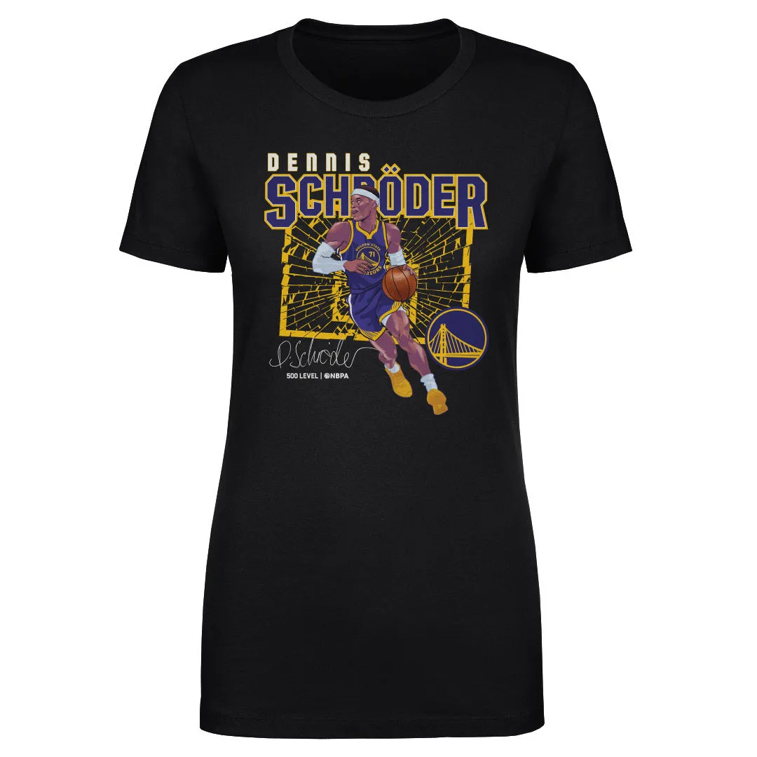 Dennis Schroder Golden State Warriors Shattered WHT sold by 500 Level product image thumbnail 2